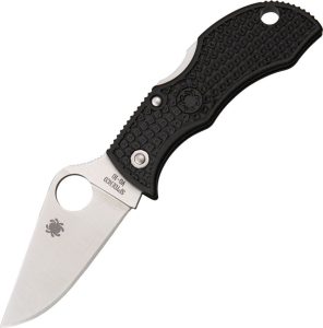 SCMBKP.jpg Spyderco Manbug Folding Knife Lockback VG-10 Black