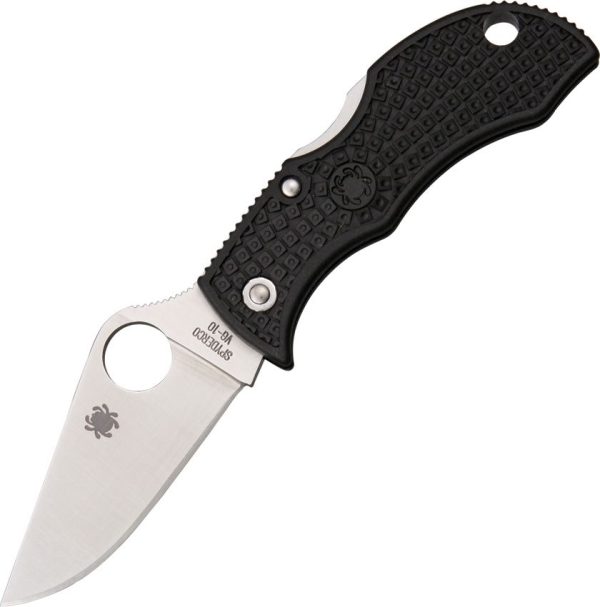 Spyderco Manbug Folding Knife Lockback VG-10 Black