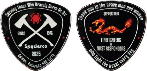 SCOINFD2025.jpg Spyderco Fire Dragon Coin 2025 Nickel Black