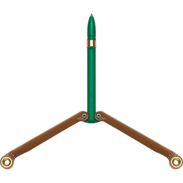 Spyderco Baliyo Tactical Pen - Green and Brown