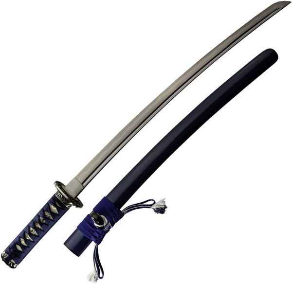 Dragon King Sea Wave Wakizashi 20" T10 9260 Steel Fixed Blade