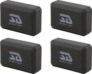 Silent Dry Invisible Dehumidifier Stone Set of 4 - Compact