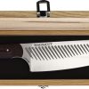 Serene Kitchen Co. Chef's Knife Magna Cut CPM Blade Black Red
