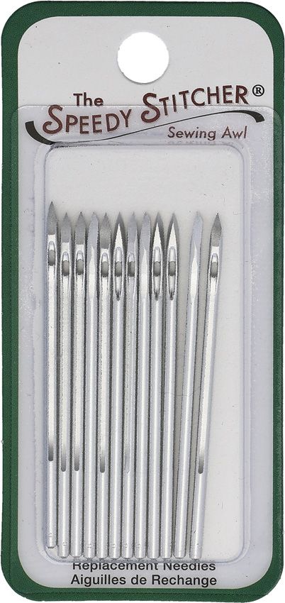 Speedy Stitcher #8S Straight Needles 12 Pack