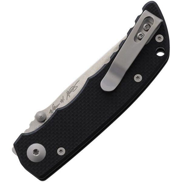Talos Linerlock Black G10
