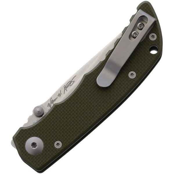 Spartan Blades Talos Linerlock Green G10 Folding Knife CTS-XHP