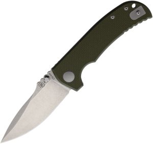 SFBL8GR.jpg Spartan Blades Astor Linerlock - CTS-XHP Green G10