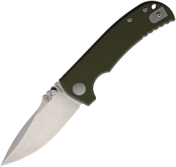 Spartan Blades Astor Linerlock - CTS-XHP Green G10