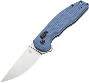 DOTS Gear Stevia Crossbar Lock Blue Folding Knife 8Cr14MoV