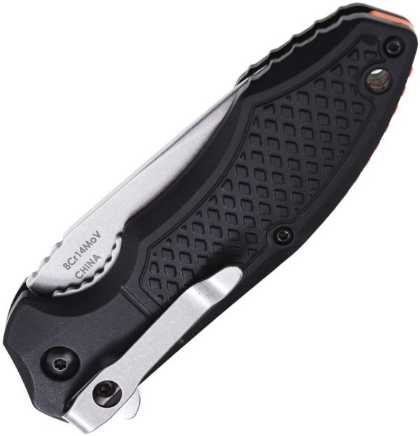 DOTS Gear Lojo+ Linerlock Assisted Opening Folding Knife Black