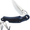DOTS Gear Toolamn Linerlock Black 8Cr14MoV Multi-Tool Folding Knife