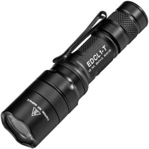 SureFire EDCL1-T LED Flashlight - 500 Lumens Black