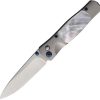 Santa Fe Stoneworks Button Lock Mother of Pearl Folding Knife