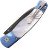 Santa Fe Stoneworks Button Lock Mother of Pearl Folding Knife