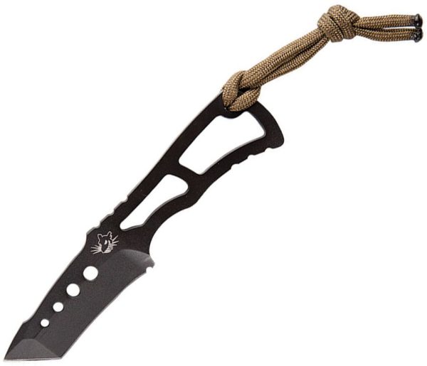 Southern Grind Vermin Tanto Black Fixed Blade Knife 8670 Steel