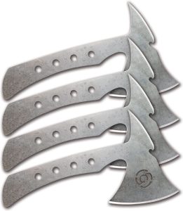 Southern Grind Wasp Throwing Axe Set 8670 Steel 4-Pack USA