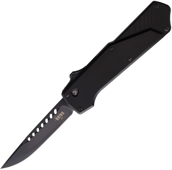 Southern Grind Auto Arachnid OTF Black Stonewash Blade