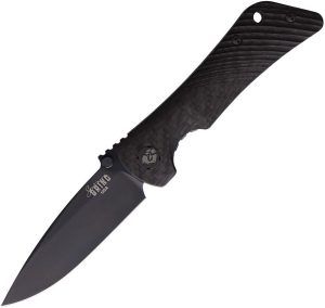 Southern Grind Spider Monkey Linerlock CF Folding Knife MagnaCut