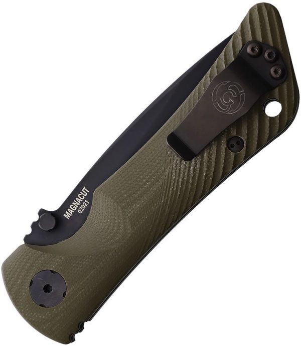 Southern Grind Spider Monkey DP MagnaCut Folding Knife OD Green