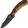 Southern Grind Jackal Pup Black Fixed Blade Knife