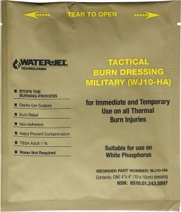 SGM10HA.jpg Water Jel Military Burn Dressing 4x4 inches Sterile Gel