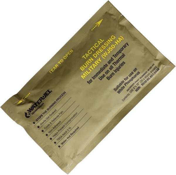 SGM50HA.jpg Water Jel Military Burn Dressing 8x18 inches Sterile Gel
