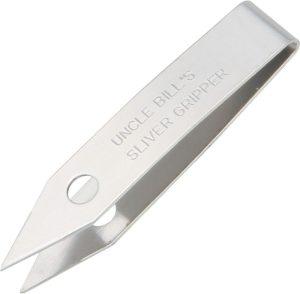 Sliver Gripper Precision Tweezers Stainless Spring-Tempered