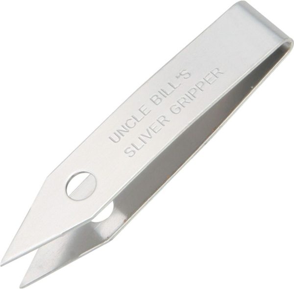 Sliver Gripper Precision Tweezers Stainless Spring-Tempered