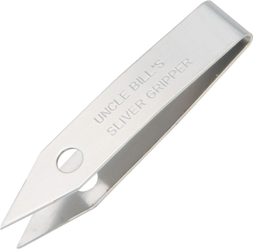 Sliver Gripper Precision Tweezers Spring-Tempered Stainless Steel