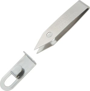 Sliver Gripper Precision Tweezers Stainless Clip Holder