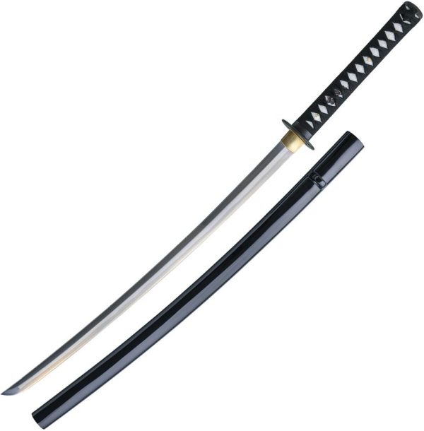 CAS Hanwei Practical Katana 27" High Carbon Blade Black Wood Scabbard