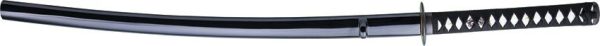 CAS Hanwei Practical Katana 27" High Carbon Blade Black Wood Scabbard