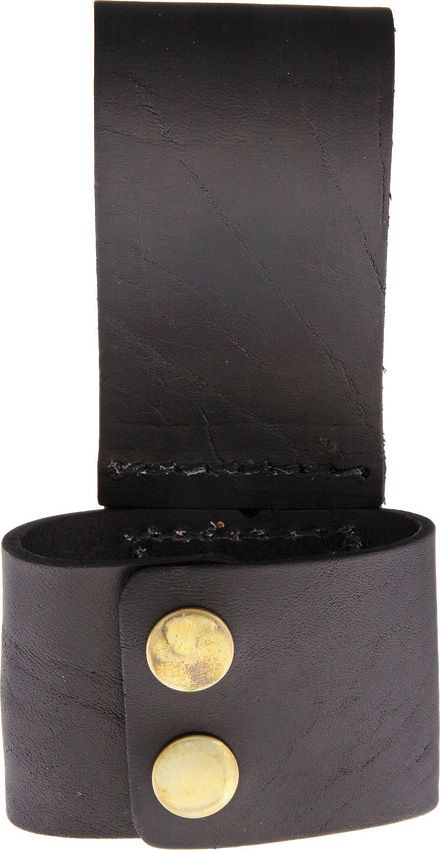 Sheaths Black Leather Axe Belt Holder - Snap