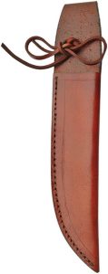 Sheaths Brown Leather Sheath - 7 Inch Blade Thong
