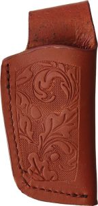 Sheaths Small Brown Leather Folding Knife Sheath