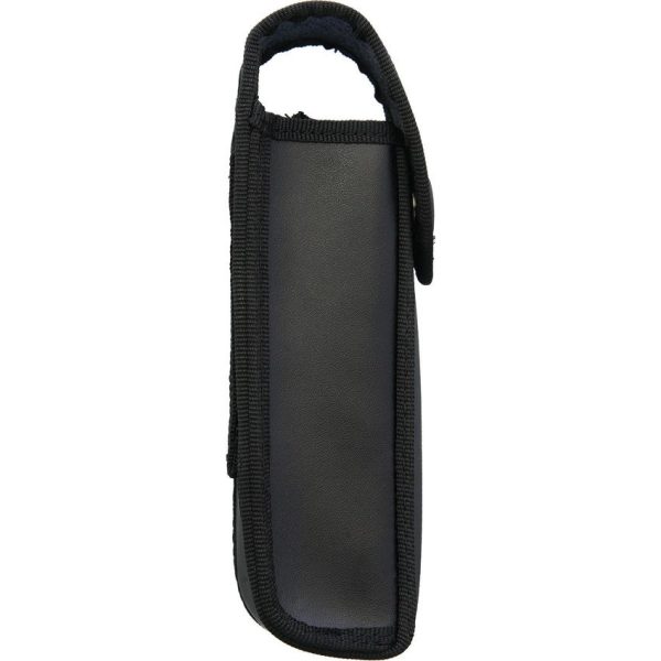 Sheaths Black Leather Sheath Large Folding