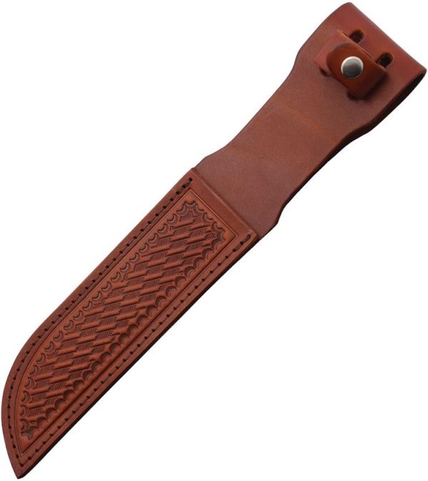 SH1256.jpg Sheaths Fixed Blade Sheath Leather Brown 7.5 inches