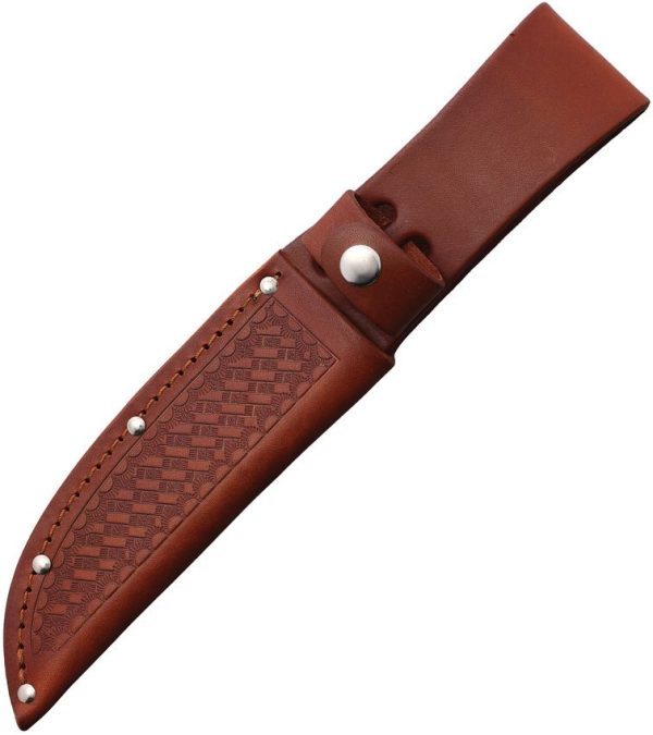 SH1259.jpg Sheaths Fixed Blade Sheath Leather Brown 5.5 inches