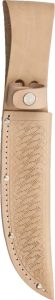 Sheaths Straight Knife Sheath 6in Natural Basketweave