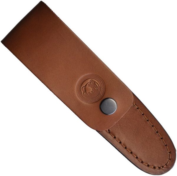 Sheaths Leather Sheath Brown Snap 7.5in