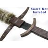 Shadow Cutlery Sword of Lagertha Scabbard - Leather & Fur