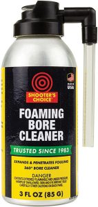 Shooters Choice Foaming Bore Cleaner 3oz Aerosol