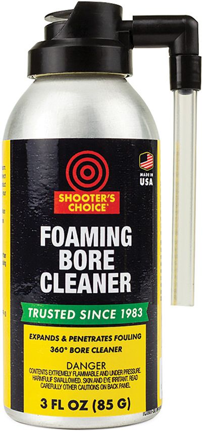 Shooters Choice Foaming Bore Cleaner 3oz Aerosol