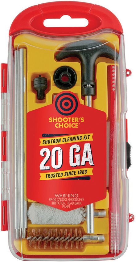 Shooters Choice 20 Gauge Shotgun Cleaning Kit