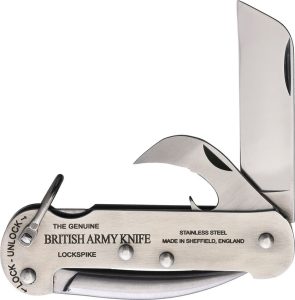 J. Adams Sheffield British Army Clasp Folding Knife Stainless