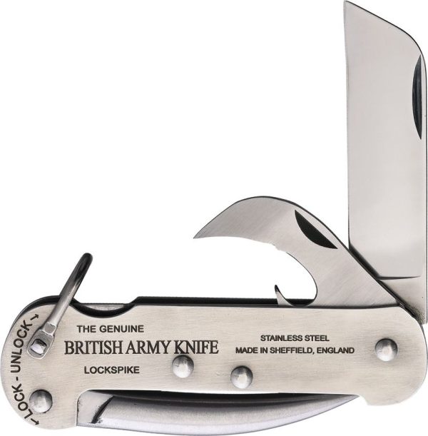 J. Adams Sheffield British Army Clasp Folding Knife Stainless