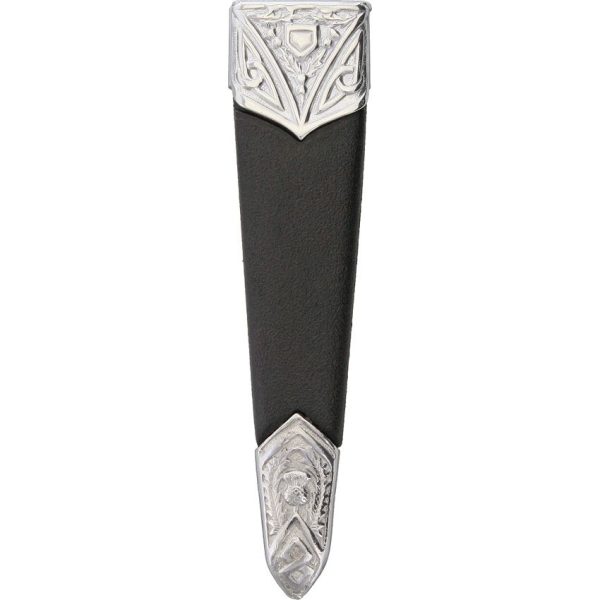 J. Adams Sgian Dhu Scottish Stag Fixed Blade Knife Stainless