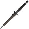 J. Adams Commando Dagger Fixed Blade 6.875" Stainless Black