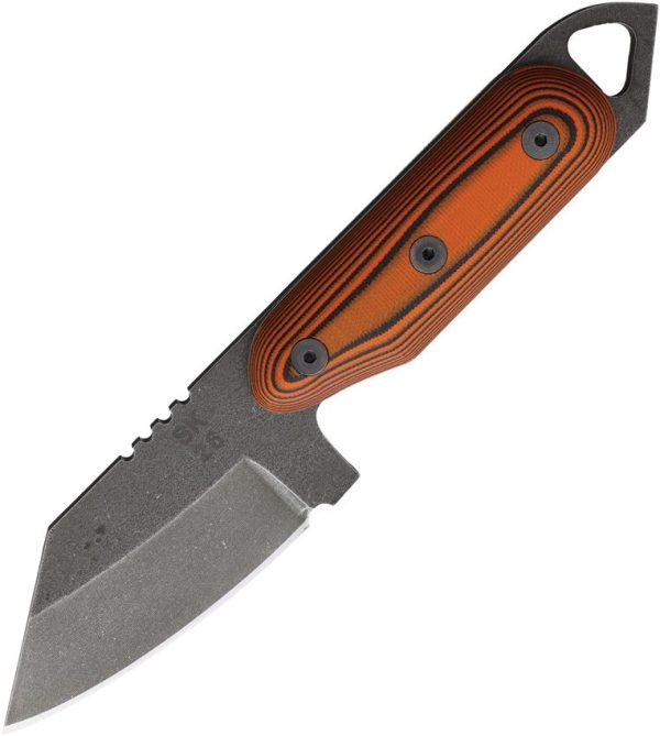 Shed Knives 2026 US Tanto Fixed Blade - Orange G10