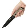 Reapr Brigade Fixed Blade Knife 5" 420 Stainless Black Tan G10